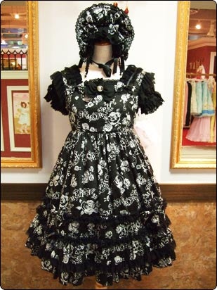 Rose Print JSK by Metamorphose Temps de Fille