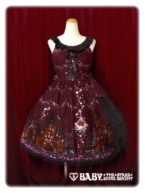 ALICE and the PIRATES ゴーストタウンのメリィメイキング柄 Merry Making in the Ghost Town JSK I by Alice and the Pirates