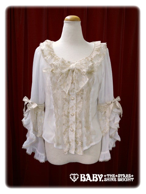 Papillonnage en eclats ブラウス キナリ Papillonnage en éclats Blouse by Baby, the Stars Shine Bright