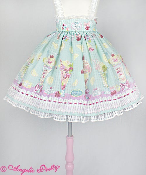 Angelic Pretty Dreamy Parfait スカート Dreamy Parfait Skirt by Angelic Pretty