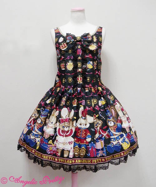 Angelic Pretty Merry Bunny 3点セット Merry Bunny Salopette by Angelic Pretty