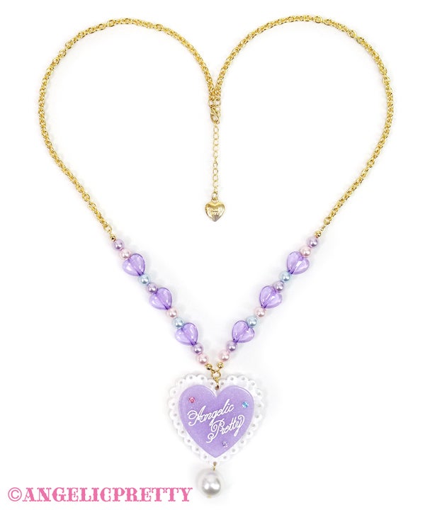 Sprinkle Heart Necklace by Angelic Pretty