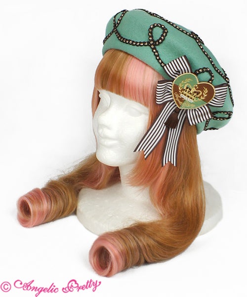 Queen Chocolate Beret by Angelic Pretty