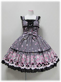 Tiara Rose Tiered JSK by Angelic Pretty