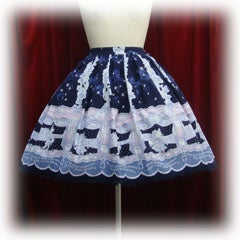 Starry Sky of Mother Goose Print Skirt by Baby, the Stars Shine Bright