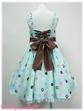 Polka Dot Chocolate JSK by Angelic Pretty