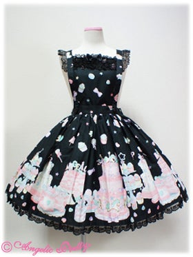 Decoration Dream Apron-Style Skirt by Angelic Pretty