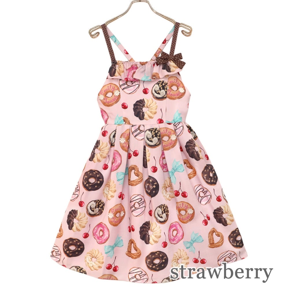 Many Donuts Camisole JSK (2024) by Emily Temple Cute