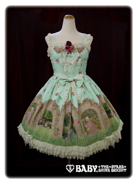 The Secret Garden ~The Rose has a Secret Scent~ Rosette Rose JSK