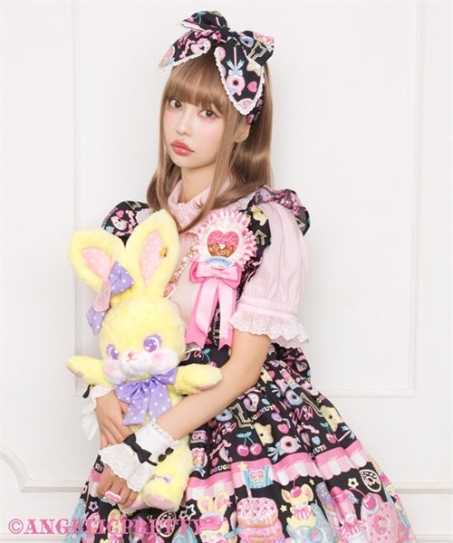 Cute Lyrical Bunny Plush Backpack by Angelic Pretty
