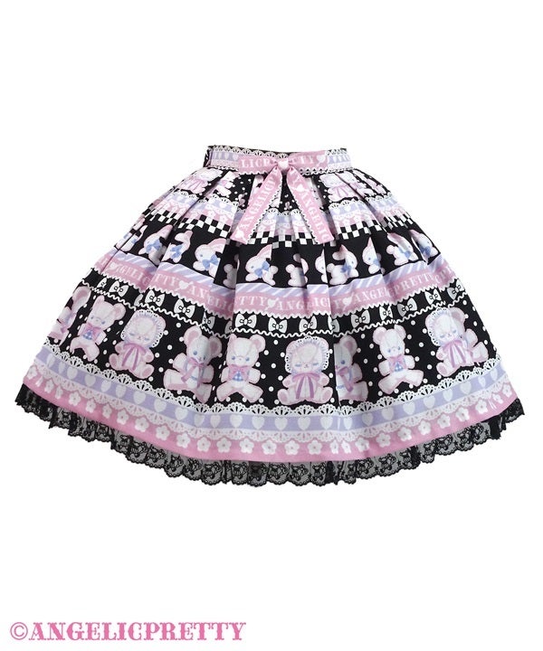 Fancy Border Skirt by Angelic Pretty