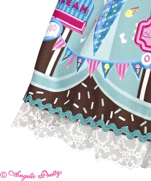 Ice Cream Parlor JSK (2020 2nd Release) by Angelic Pretty
