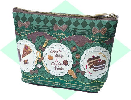 Angelic Pretty x Chocolate Vampire | Antique Chocolatier Pouch by