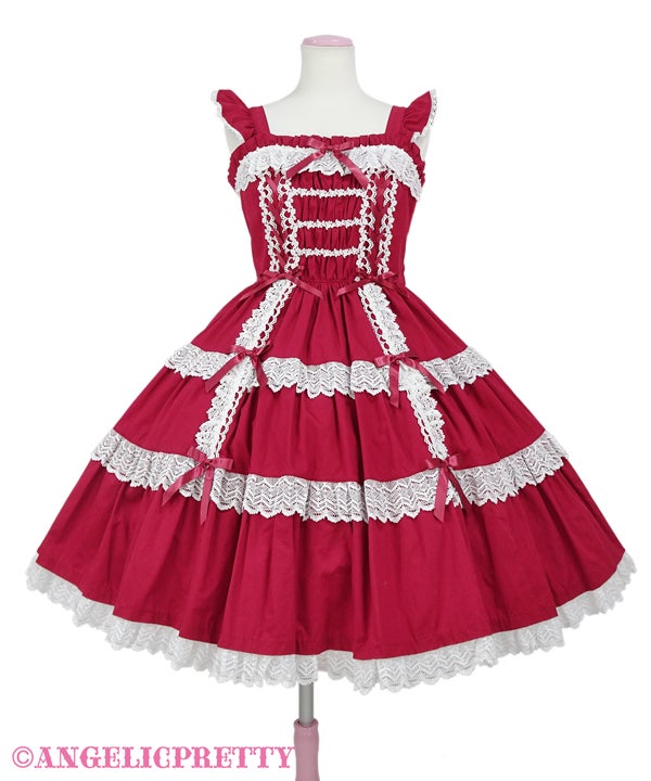 Romantic Tiered JSK by Angelic Pretty