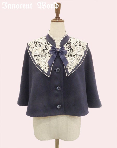 Innocent World 白薔薇ケープ White Rose Cape by Innocent World