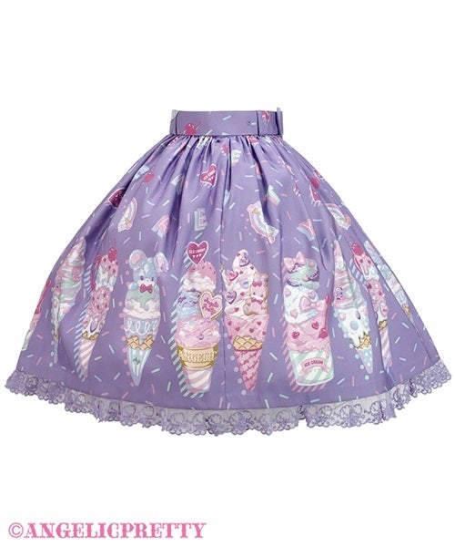 Decoration Ice Cream Skirt by Angelic Pretty