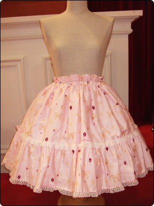 morphose/メタモルフォーゼ/Perfume Bottleスカート Perfume Bottle Frill Skirt by Metamorphose Temps de Fille