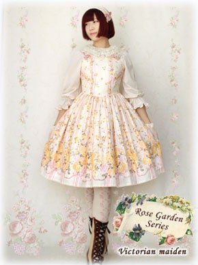 Rose Garden Ribbon JSK by Victorian Maiden