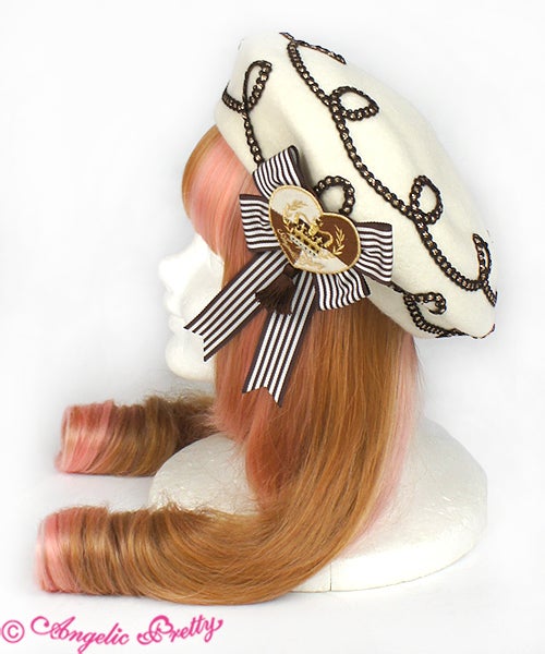 Queen Chocolate Beret by Angelic Pretty