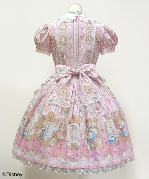 Disney x Angelic Pretty Apron OP Set (Alice) by Angelic Pretty
