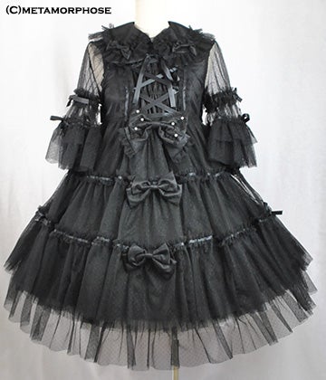 Dot Tulle Babydoll OP (2015) by Metamorphose Temps de Fille