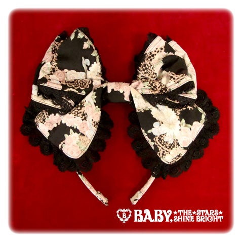 Flying Love From Juliet Ribbon Head Bow by Baby, the Stars Shine