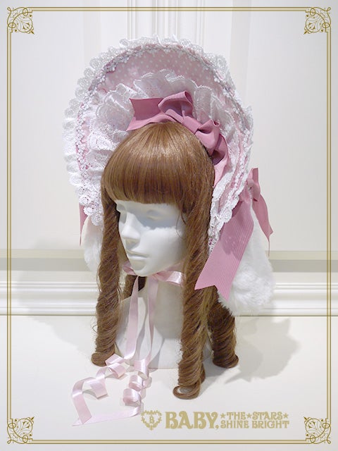 La La La ♪ Swing Furry Puppy Bonnet by Baby, the Stars Shine Bright