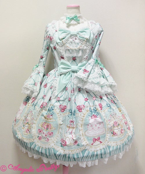 Salon de thé Rose OP by Angelic Pretty