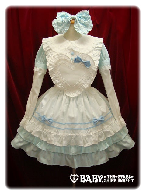 Cards and Alice Heart Apron Set by Baby, the Stars Shine Bright