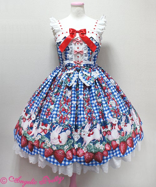 Ribbon Berry Bunny JSK by Angelic Pretty