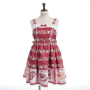 Chalmiere ~ Baked Berry JSK by Axes Femme