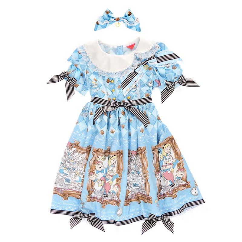 レア　Ｌ　不思議の国のアリス×ベイビーザスターズシャインブライト BTSSB x Disney Alice in Wonderland IN WONDERLAND OP Set by Baby