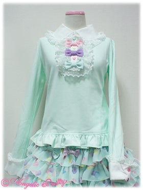 Sugar Hearts Color Cutsew by Angelic Pretty