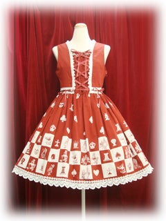 Alice's Chess Print JSK by Baby, the Stars Shine Bright