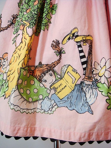 Emily Temple cute Pippiプラスワンピース Pippi Longstocking Print OP by Emily Temple Cute