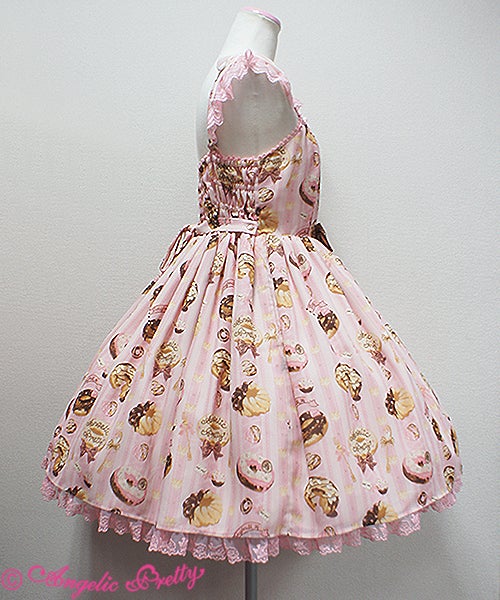 Melty Cream Doughnut JSK (2016) by Angelic Pretty