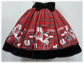 Candy-chan on a Walk (Osanpo Candy-chan) Skirt by Angelic Pretty