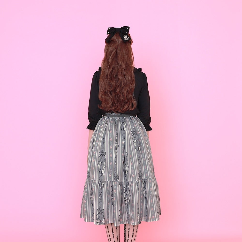 Emily Temple cute バレエシューズ柄 スカート Pointes Skirt by Emily Temple Cute