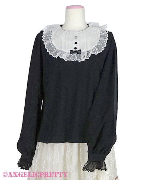 Angelic Pretty Fantasyラウンド切替カットソー ネイビー Fantasy Round Switching Cutsew by Angelic Pretty
