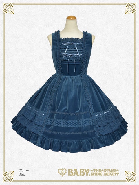 Velveteen Lace Frill JSK (2021) by Baby, the Stars Shine Bright