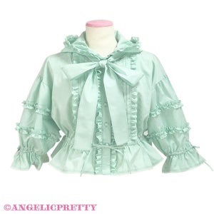 Classic Frill Hooded Blouse by Angelic Pretty