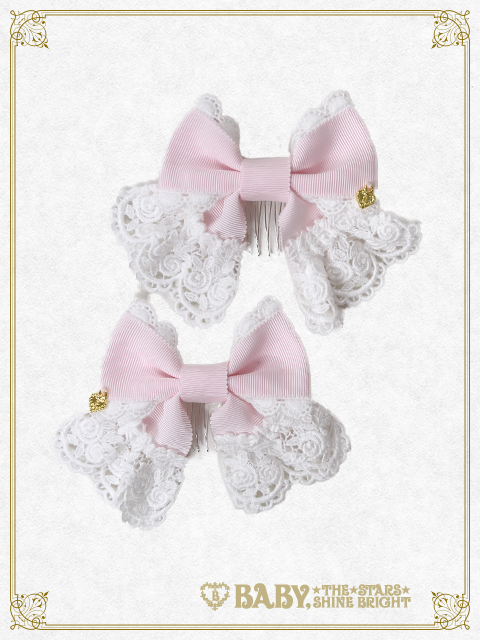 Rose Lace Ribbon Comb (2018) by Baby, the Stars Shine Bright