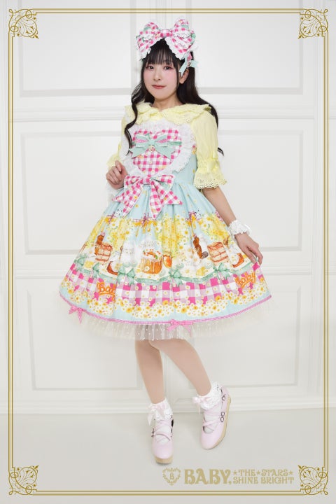 Bee My Sweet Honey Heart Yoke JSK by Baby, the Stars Shine Bright
