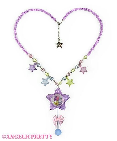 Twinkle Star Toy Necklace by Angelic Pretty