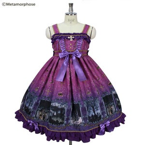 morphose nightmare forest ハイウエストJSK Nightmare Forest High Waist JSK by Metamorphose Temps de Fille