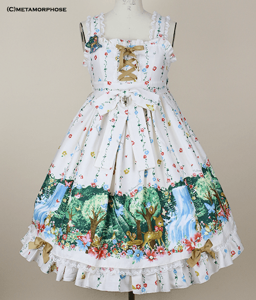 Lovely Forest High Waist JSK by Metamorphose Temps de Fille