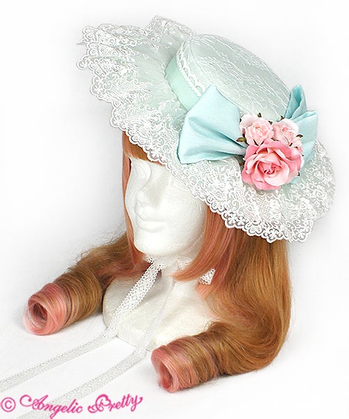 Angelic Pretty ローズベールカチューシャ Angelic Pretty ローズ