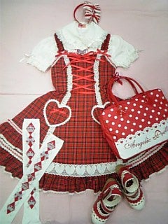 Heart Pocket Frill JSK (2008) by Angelic Pretty