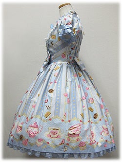 Wonder Party Mini Sleeve JSK by Angelic Pretty