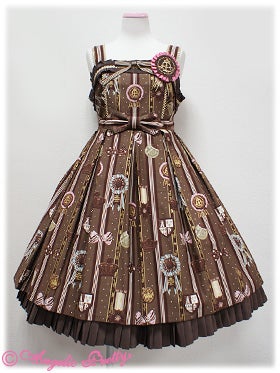Chocolate Rosette JSK by Angelic Pretty